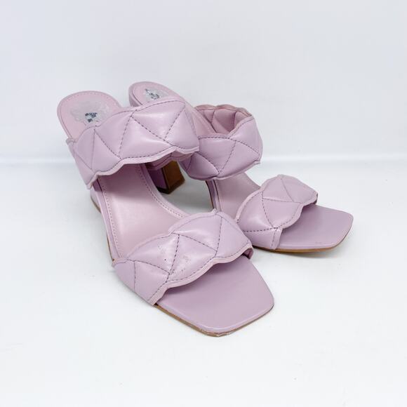 Vince Camuto Women's Renneya Two Strap High Heel Sandal Heeled Water Lily 9.5 M - Picture 2 of 15